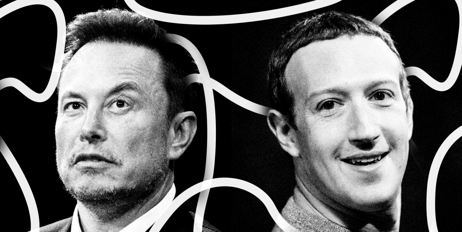 lotta tra Elon Musk e Mark Zuckerberg-the web coffee